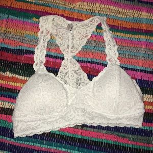 WISHLIST white lace bralette